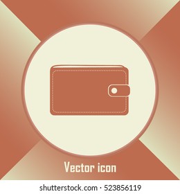 Vector wallet for cards and money