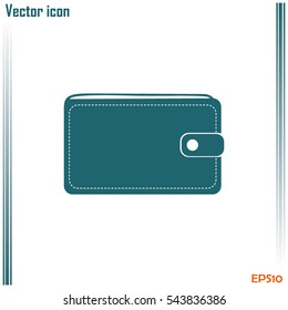 Vector wallet for cards and money