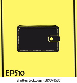 Vector wallet for cards and money