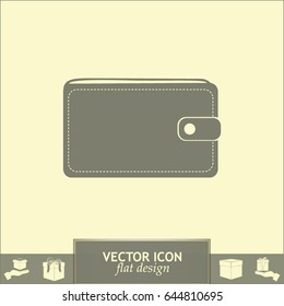 Vector wallet for cards and money