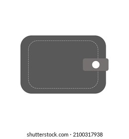 vector wallet icon on white background.
