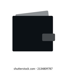 Vector wallet icon for websites.