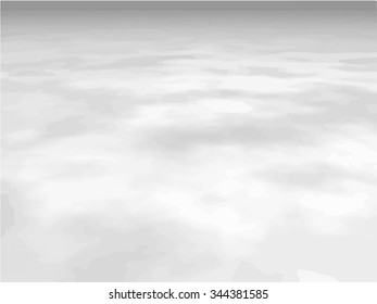 Vector wallpaper in monochrome colors. High clouds.