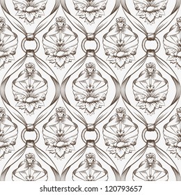 Vector wallpaper pattern