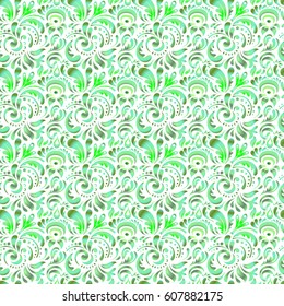 Vector Wallpaper. Rope seamless tied fishnet damask pattern.