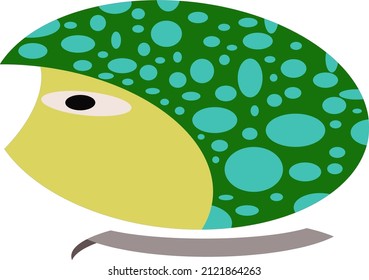 vector, wallpaper, yellow green color, head shape wearing a helmet.