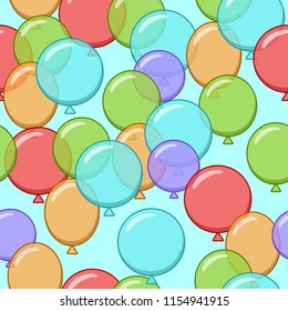 vector wallpapers from different colors of balloons