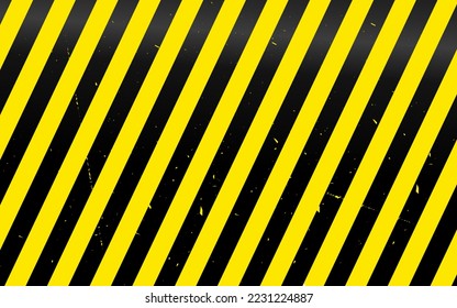 Vector warning backgrounds with ribbons. A template with realistic paper. Graphic element for your design