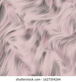 Vector warped lines colorful background. Contemporary creative template with wavy stripes. Beautiful  fantasy cute texture. Curly stripes optical illusion. Moire waves. 
