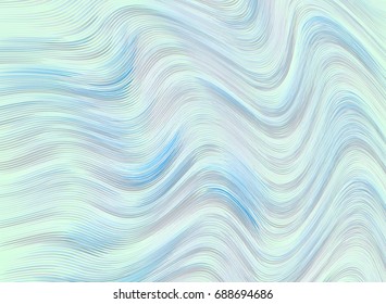Vector warped lines colorful background. Modern abstract creative striped backdrop. Wavy texture.