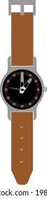 Vector watch illustration. EPs 10