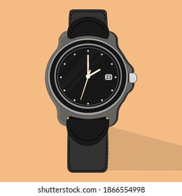 a vector watch perfect for design project