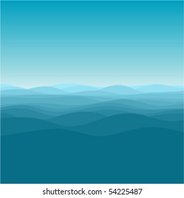 Vector water background