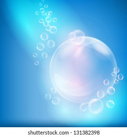 vector water bubbles