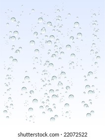 VECTOR Water bubbles with reflection effect