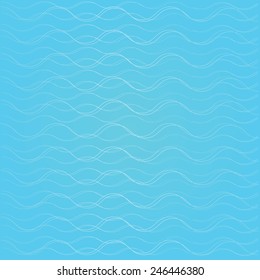 Vector water caustic texture effect,abstract curl wave.vector illustration