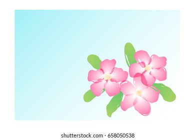 vector water color pink yarrow, azalea flower. abstract floral illustration.