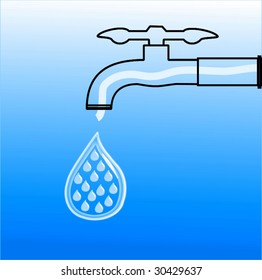 Vector Water Drop