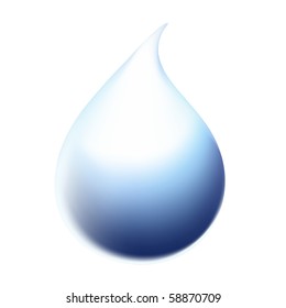 vector water drop