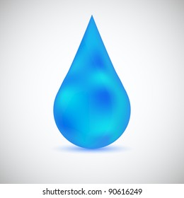 Vector water drop for your design