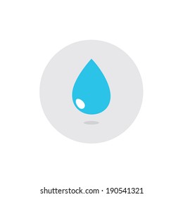 Vector Water Drops Icon 