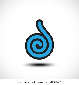 Vector Water Drops Icon. Vector illustration