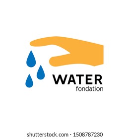 vector water drops illustration, nature icon, raindrops logo