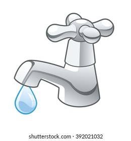water tap cartoon