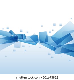 Vector water and ice background