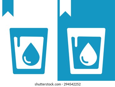 Vector Water  Icon  and logo 