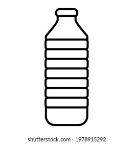 Vector Water Outline Icon Design
