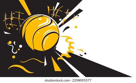 Vector water polo abstract background design. The sport eqipment for exercise and fitness gym