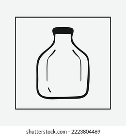Vector Water Pot or Jar Design