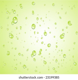 VECTOR Water with reflective bubbles or drops