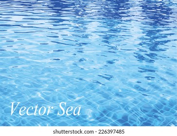 Vector water sea