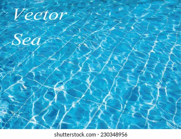 Vector water sea