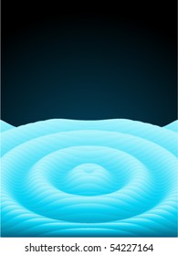Vector water splash