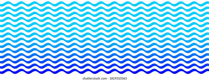 vector, water wave stripes, water waves blue for background, water ripples light blue, ocean sea surface for banner background, aqua flowing graphic