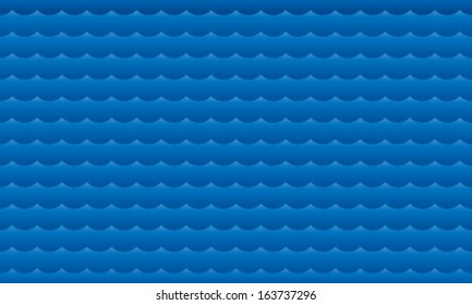 Vector water waves background