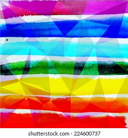 vector watercolor abstract background