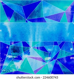 vector watercolor abstract background