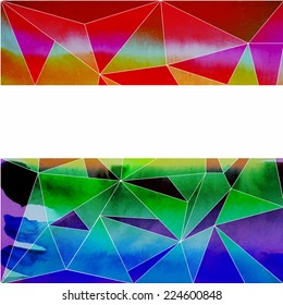 vector watercolor abstract background