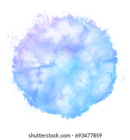 Vector watercolor abstract background. Watercolor texture