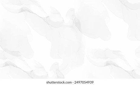 Vector watercolor abstract background. White marble texture and stone background.