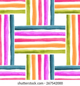 vector watercolor abstract seamless pattern