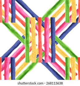 vector watercolor abstract seamless pattern
