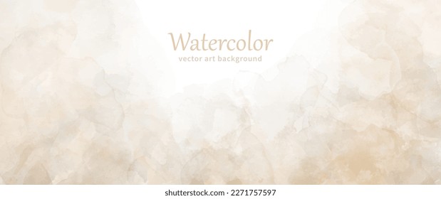 Vector watercolor art background for cover design, poster, cover, banner, flyer, cards. Hand drawn pastel color poster. Watercolour illustration. Place for text. Vintage paper.