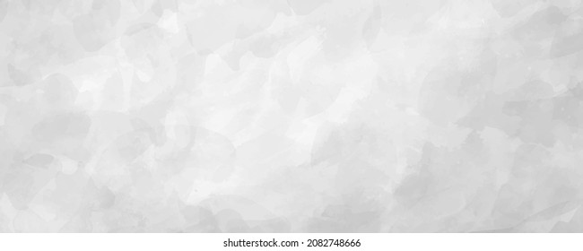 Vector watercolor art background. Grey watercolour texture for cards or banner. Hand drawn marble. Stucco. Cement. Smoke. Grey clouds. Sky. Stone vector template for design.