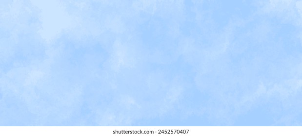 Fondo de arte de acuarela de Vector. Textura de Vector azul dibujado a mano. Textura de acuarela de invierno pintada a mano para tarjetas, volante, póster, Anuncio y cubierta. Pinceladas y salpicaduras. Ilustración de Navidades.