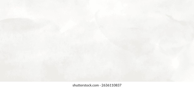 Vector watercolor art background. Hand drawn winter grey abstract vector illustration for cover, interior decor and other users. Vintage grunge texture. Clouds. Monochrome brush strokes. Empty blank.